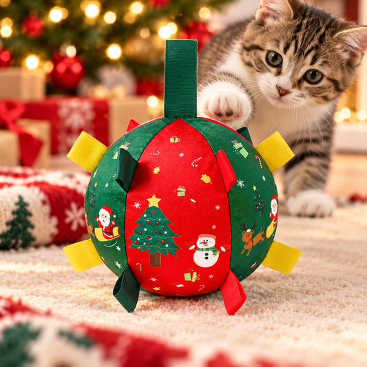 Snow Pet™ Christmas Cat Ball